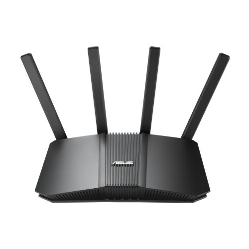 ASUS RT-BE55 ROUTER ESTENSIBILE SMART AIMESH DUAL-BAND BE3600 WIFI 7 (802.11BE) PORTA 2.5G FINO A 3 SSIDS PER I DEVICE IOT PARENTAL CONTROL E VPN ADVANCED NETWORK SECURITY 4 ANTENNE NERO