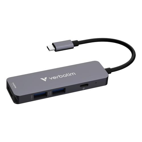 USB C MULTIPORT HUB 4 PORTE