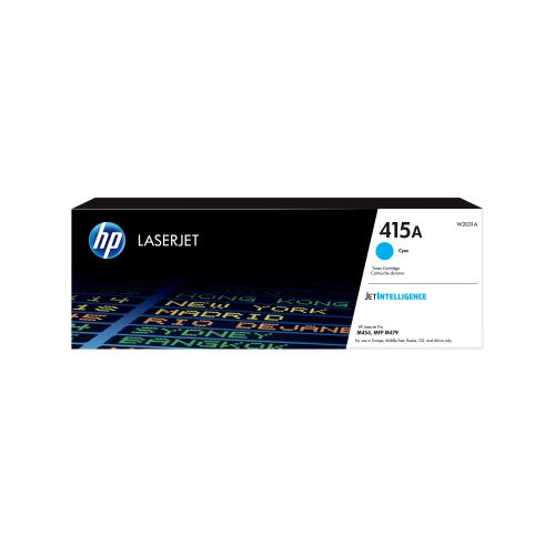 HP 415A CYAN LASERJET TONER CARTR