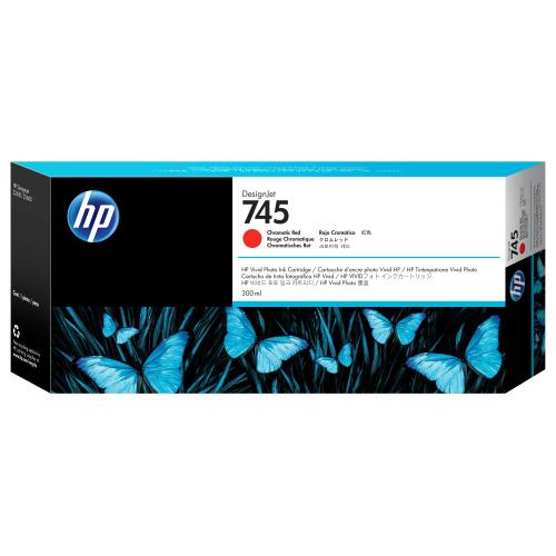 HP 745 DA 300 ML ROSSO CROMATICO