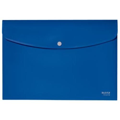 CF10 RECYCLE BUSTE C/BOTTONE A4 BLU