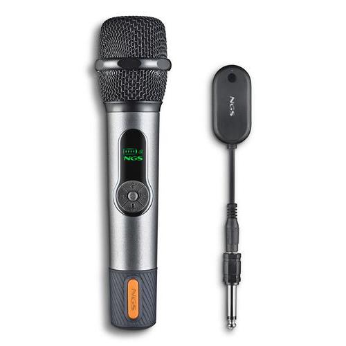 NGS MICROFONO DINAMICO SENZA FILO 2.4 GHZ