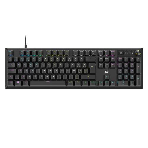 CORSAIR TASTIERA GAMING K70 RGB CORE, CORSAIR LINEAR, ROSSA, ITA