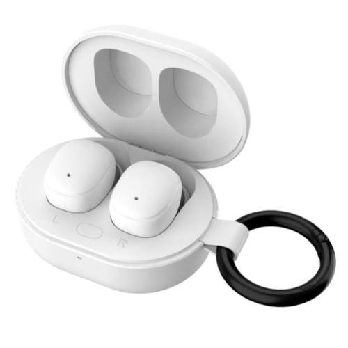 VULTECH AURICOLARI BLUETOOTH 5.3, HI-FI STEREO, CUSTODIA DI RICARICA FUNZIONE, BIANCO