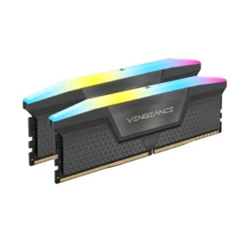 CORSAIR VENGEANCE RGB 64GB 2 x 32GB DDR5 6.000MHz XMP 3.0 AMD EXPO CL 40 DIMM