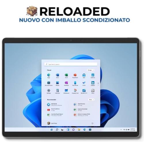 TABLET PC MICROSOFT SURFACE PRO 8 I7 1TB 16GB 13 W11 WIFI6 PLATINUM