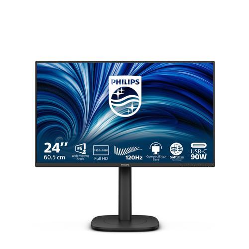 PHILIPS MONITOR 23,8 LED IPS FHD 16:9 4MS 300 CDM, PIVOT, USB-C DOCK, DP/HDMI