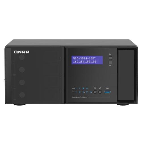 QNAP NAS-SWITCH MANAGED 16P POE J4125 4BAY 3.5 8GB