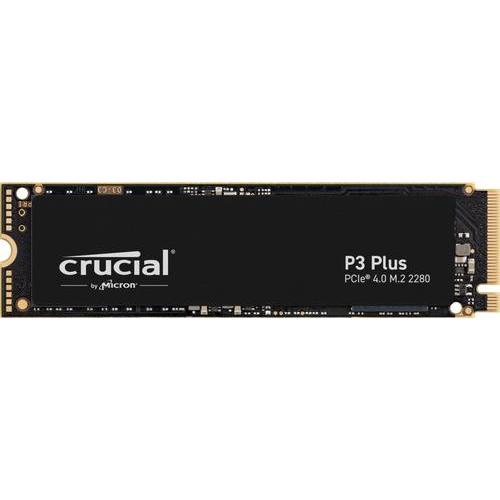 CRUCIAL P3 PLUS SSD 2TB M.2 2280 NVMe PCIe 4.0 3D NAND FINO A 5000MB/S BLACK