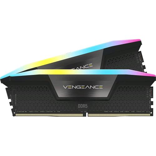 CORSAIR VENGEANCE RGB XMP 32GB KIT 2 x 16GB DDR5 6400MHz CL36 DIMM NERO