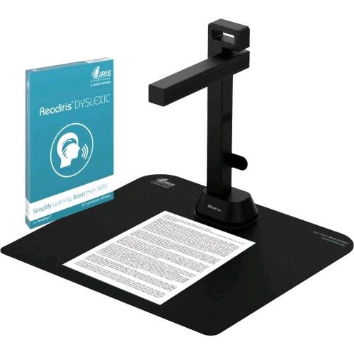 IRISCAN DESK 6 PRO DYSLEXIC SCANNER A3 SENSORE CMOS DA 13 MEGAPIXEL – 21 MB ESTRAPOLATI NERO