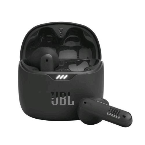 JBL TUNE FLEX AURICOLARI TWS IN-EAR WIRELESS BLUETOOTH CANCELLAZIONE ATTIVA DEL RUMORE BASSI POTENTI IMPERMEABILI IPX4 CUSTODIA DI RICARICA BLACK