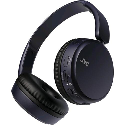 JVC HA-S36W-A-U CUFFIE ON-EAR WIRELESS BLUETOOTH 5.2 DEEP BASS PIEGHEVOLI BLU