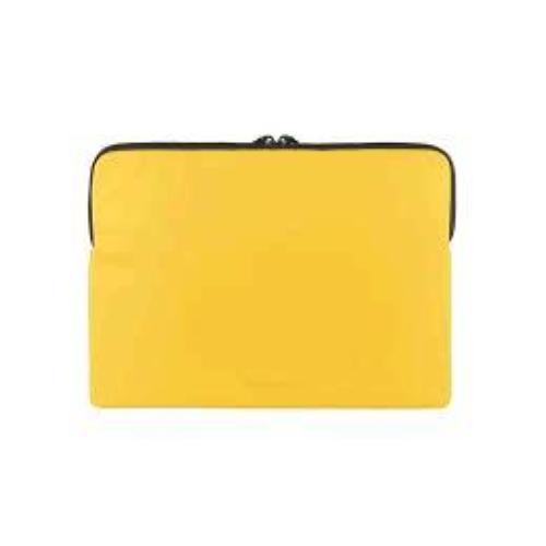 TUCANO GOMMO CUSTODIA PER NOTEBOOK DA 14" E MACBOOK AIR 15" IN MATERIALE GOMMATO IMPERMEABILE TASCA ESTERNA GIALLO