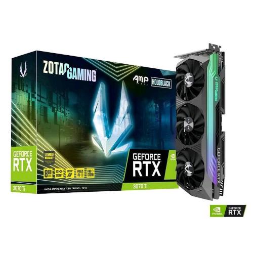 ZOTAC GEFORCE RTX 3070 SCHEDA GRAFICA TI AMP HOLO 8GB GDDR6X HDMI 3xDISPLAYPORT PCI EX 4.0 x16