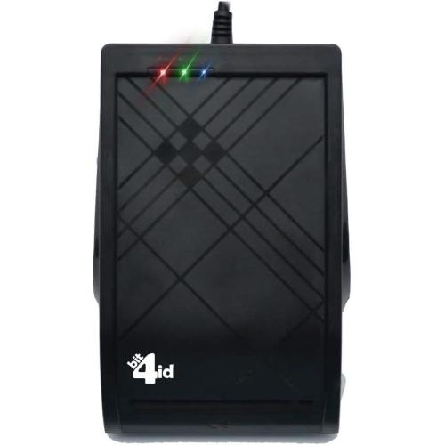 Bit4id Lettore carte contact e contactless per leggere CIE 3.0, Tessera Sanitaria, smart card di Firma Digitale miniLector CIE Plus connessione USB e Comp. con Windows, Mac, Linux 