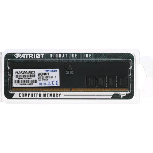 PATRIOT SIGNATURE LINE 32GB 1 x 32GB DDR5 4.800MHz CL40 DIMM