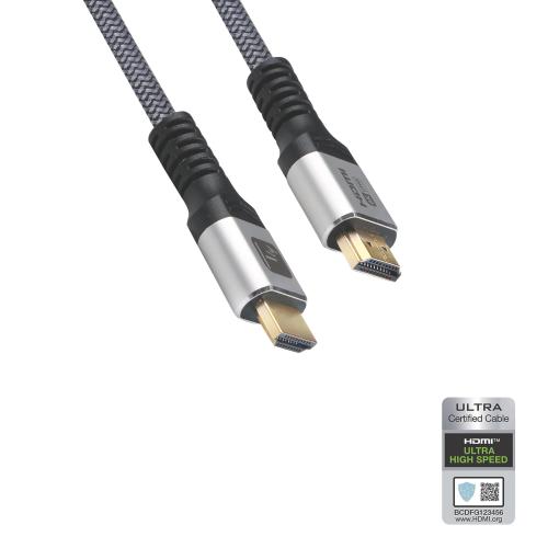 Cavo HDMI&trade; Ultra High Speed 48Gbps Maschio / Maschio 8K@60Hz Certificato 3 m