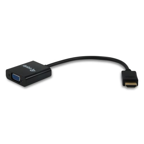 EQUIP 11903607 CAVO E ADATTATORE VIDEO VGA A HDMI TIPO A NERO
