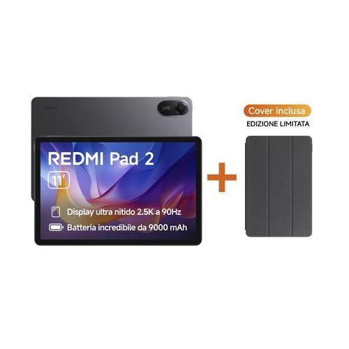 XIAOMI REDMi PAD 2 11" 2.5K 128GB RAM 4GB WI-FI ITALIA GRAPHITE GRAY LIMITED EDITION COVER INCLUSA