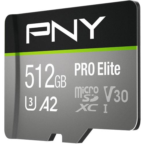 PNY PRO ELITE 512GB MICRO SDXC CLASSE 10 U3