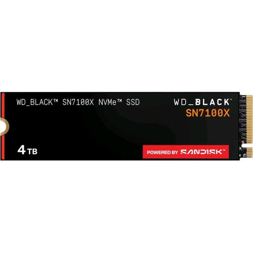 WESTERN DIGITAL BLACK SN7100X SSD 4TB INTERNO M.2 2280 NVMe PCIe Gen4 STORAGE CON LICENZA UFFICIALE PER ROG XBOX ALLY E PC