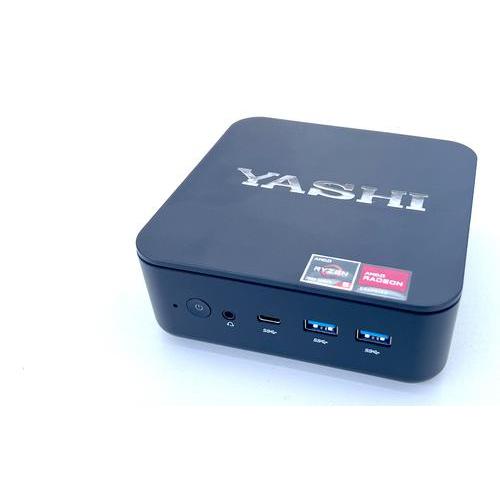 YASHI NUCKY NY334 MINI PC AMD RYZEN 5 5500U RAM 16GB-SSD 512G NVMe-AMD RADEON GRAPHICS-WI-FI 6 + 2 x GIGABIT LAN-WIN 11 PROF