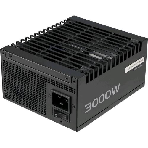 ASUS PRO WS 3000W PLATINUM ALIMENTATORE 3.000 W MODULARE 80 PLUS PLATINUM PFC ATTIVO SUPPORTA FINO A 4 SCHEDE GRAFICHE PCIe 5.1 ATX 3.1 NERO
