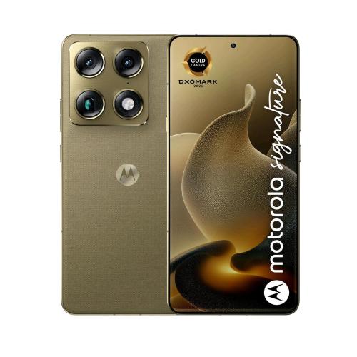 MOTOROLA SIGNATURE 5G DUAL SIM 6.78" OCTA CORE 512GB RAM 16GB 5G ITALIA PANTONE MARTINI OLIVE