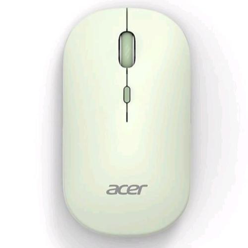 ACER AMR130 MOUSE OTTICO WIRELESS DUAL MODE BLUETOOTH 5.2 + WIRELESS 2.4GHz 4 PULSANTI 1.600 DPI REGOLABILI VERDE CHIARO