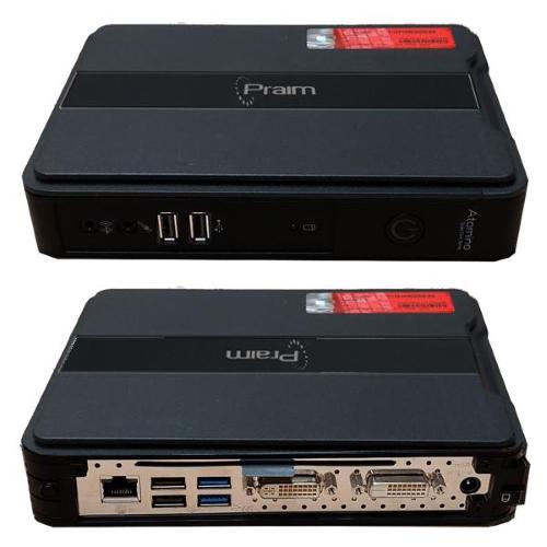 RINOVO PRAIM MINI PC REFURBISHED THIN CLIENT 2 ATOMINO QUAD CORE 8GB SSD 64GB W10P UPG