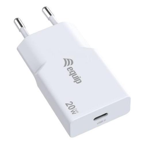 EQUIP ALIMENTATORE 20W GAN 1 PORTA SLIM W 1*USB C QC+PD3.0