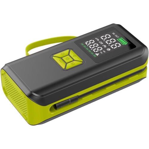 Compressore d'aria Portatile a Batteria Ricaricabile e Display a LED