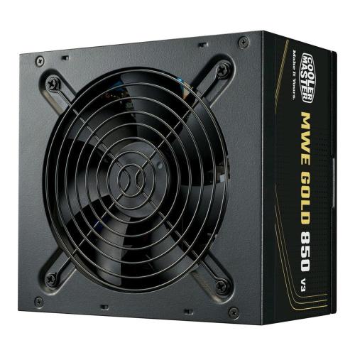 COOLER MASTER MWE GOLD 850 V3 ALIMENTATORE 850W 80+ GOLD NON MODULARE ATX 3.1 120mm NERO