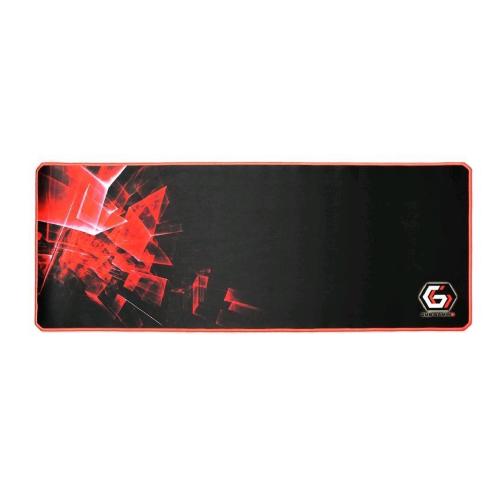 TECHMADE TAPPETINO MOUSE ANTISCIVOLO GAMING PRO EXTRA LARGE 35X90CM NERO ROSSO