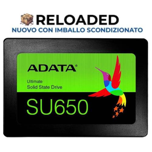 SSD 2,5 120GB SATA SU650 ADATA 6 MESI GARANZIA