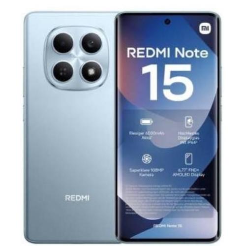SM XIAOMI REDMI NOTE 15 NFC BLUE 6,77 6+128GB GLACIER BLUE
