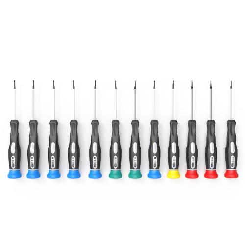 Set 12 Cacciaviti di Precisione Antiscivolo