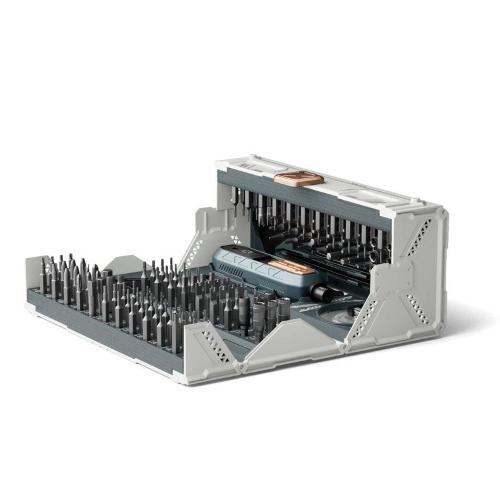 Set attrezzi 180 pezzi in 1 Cacciavite, Bussole e Punte