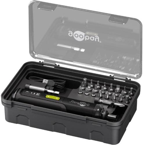 Set Mini Avvitatore a Batteria 28pz con Punte di Precisione