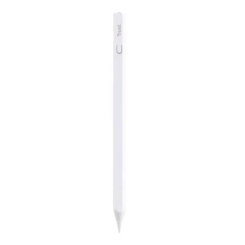 TRUST KYNA ACTIVE STYLUS PEN PENNA PER TABLET COMPATIBILE CON TUTTI I MODELLI DI iPAD INCLUSO iPAD PRO USB-C BIANCO