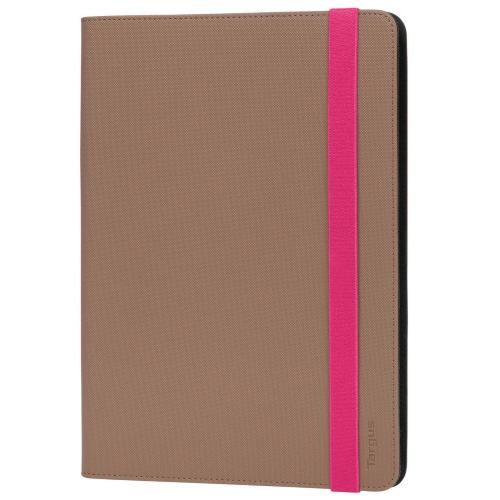 TARGUS THZ33403EU CUSTODIA UNIVERSALE PER TABLET 9.7"/10.1" COLORE MARRONE/ROSA