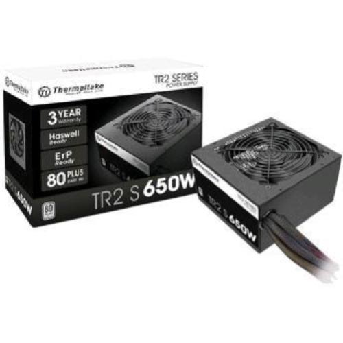 THERMALTAKE TR2 SERIES ALIMENTATORE 65 0W 80 PLUS WHITE NON MODULARE ATX NERO