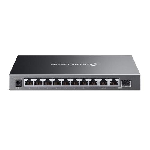Switch 10 Porte Gigabit Easy Managed con 8 Porte PoE+, 1 SFP, 123W, ES210GMP