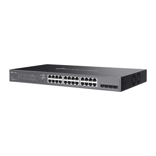 Switch Smart 24 Porte Gigabit PoE+ e 4 SFP, SG2428P