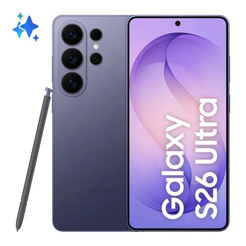 SAMSUNG S948 GALAXY S26 ULTRA AI 5G DUAL SIM 6.9" OCTA CORE 256GB RAM 12GB 5G ITALIA COBALT VIOLET