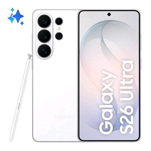 SAMSUNG S948 GALAXY S26 ULTRA AI 5G DUAL SIM 6.9" OCTA CORE 256GB RAM 12GB 5G ITALIA WHITE