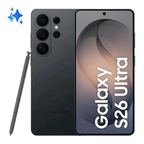 SAMSUNG S948 GALAXY S26 ULTRA AI 5G DUAL SIM 6.9" OCTA CORE 512GB RAM 12GB 5G ITALIA BLACK