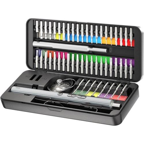 Set Cacciavite Elettrico 58in1 con 50 Punte di Precisione