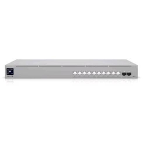 UBIQUITI UNIFI PRO XG 10 USW-PRO-XG-10-POE SWITCH GESTITO L2/L3 - 10 PORTE GBe PoE+++ 2 PORTE 10G SFP+ IN METALLO MONTABILE A RACK